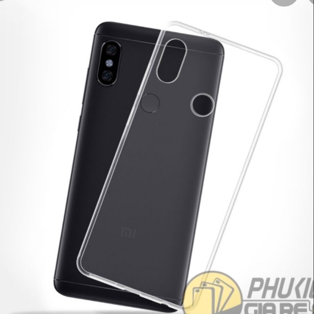 ốp lưng dẻo xiaomi redmi note 5 pro silicon trong suốt siêu mỏng