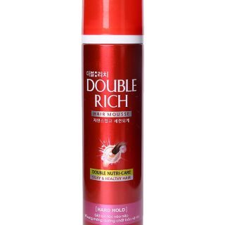 MOUSSE TẠO KIỂU GIỮ NẾP TÓC DOUBLE RICH 150ml