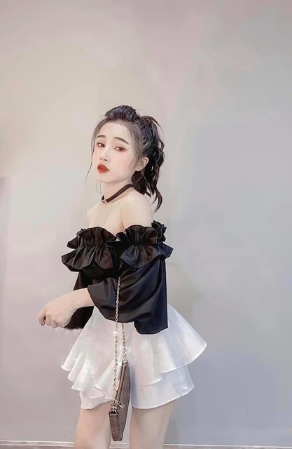 ÁO BẸT VAI NHÚNG BÈO (HÀNG Y HINH)