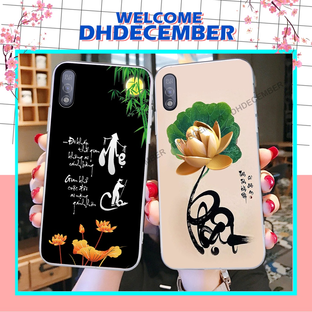 Ốp lưng Vsmart BEE 3 in hình chữ tài chữ lộc, Cha Mẹ, bình an SIÊU ĐẸP