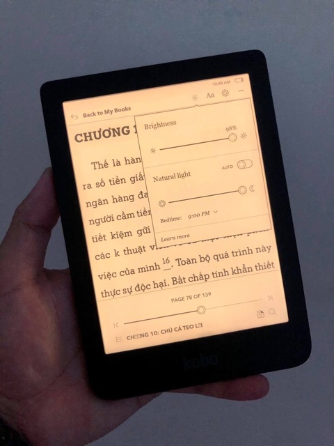Máy đọc sách KOBO Clara HD - 8gb - Tặng kèm chống sốc và miếng dán | BigBuy360 - bigbuy360.vn