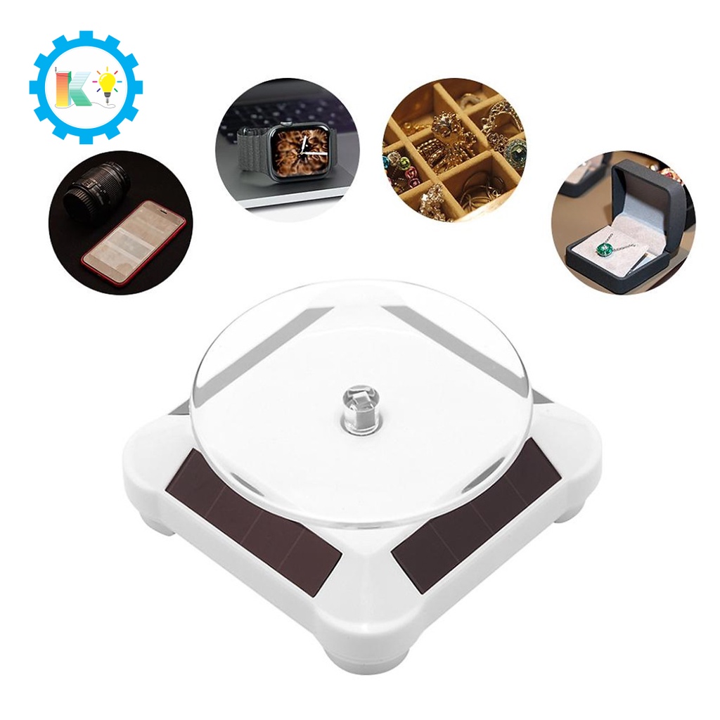 Đế xoay trưng bày sản phẩm năng lượng mặt trời 360 độ