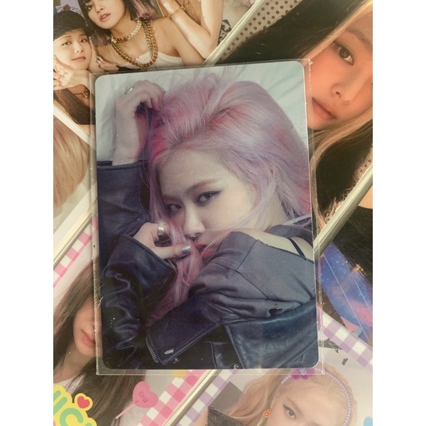 Card ảnh thẻ Rosé CD Normal Nhật thành viên nhóm nhạc Blackpink df nhẹ