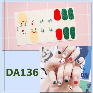 Nail Wraps (Dán móng tay) Christmas Noel