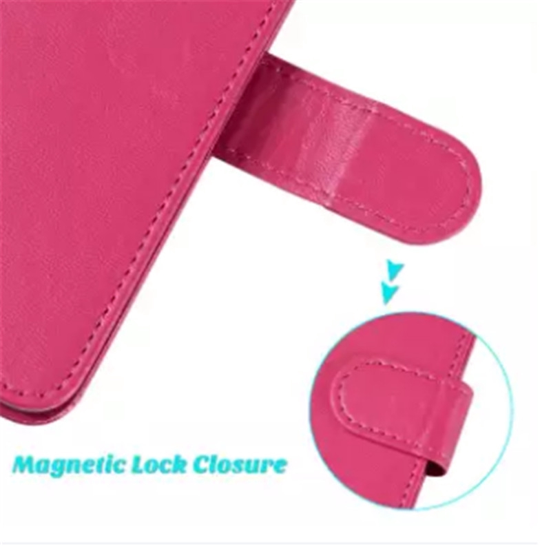 PU Leather Flip Stand Phone Case For Oppo Realme 3 F11 Pro A1k Bag Wallet Pure Colour | BigBuy360 - bigbuy360.vn