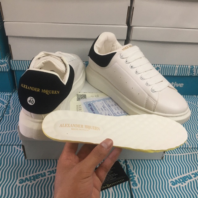 Free ship Giày Mcqueen Nam Nữ Đế Độn Cao Cấp