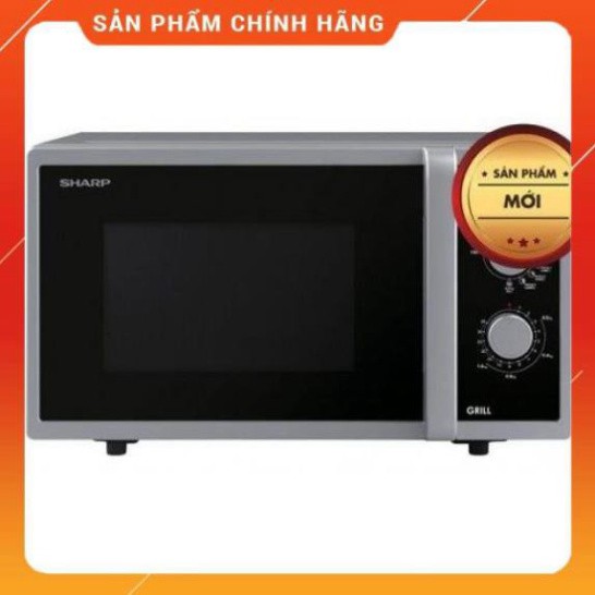 [FreeShip] R-G322VN-S | Lò vi sóng Sharp R-G322VN-S 23 lít, có nướng (Hàng chính hãng)