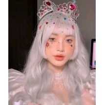 miếng dán đính hạt trang trí mặt - mackup ( có keo sẵn)