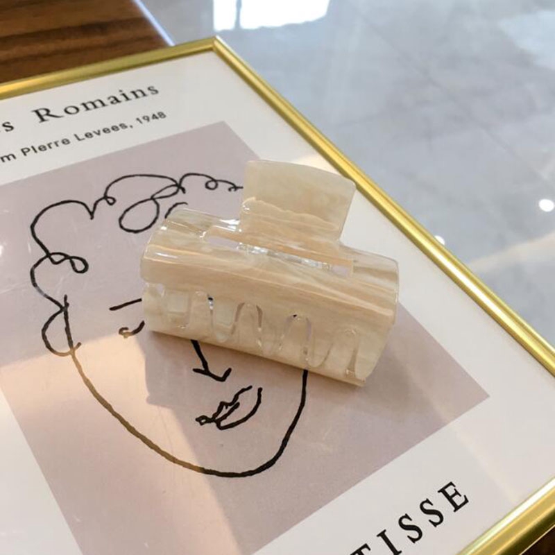 Kẹp Càng Cua Hình Chữ Nhật Bằng Acrylic