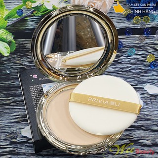 Phấn Phủ Ngọc Trai Dưỡng Da Siêu Mịn - Privia 20g [Hàn Quốc]