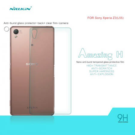 Kính cường lực mặt sau Sony Z3