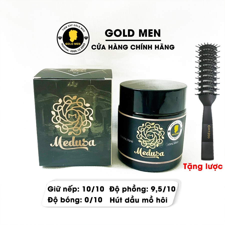 [CHÍNH HÃNG] Sáp Vuốt Tóc Medusa 150g + Tặng Lược