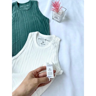 (Ảnh thật tự chụp) Áo croptop ba lỗ
