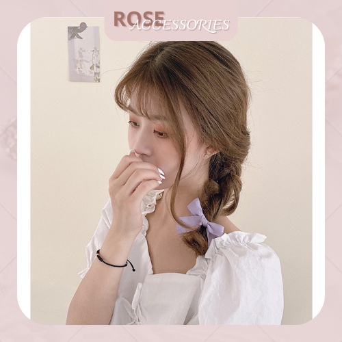 Kẹp tóc mái nữ hình nơ nhỏ xinh thời trang Rose Accessories mã KT28
