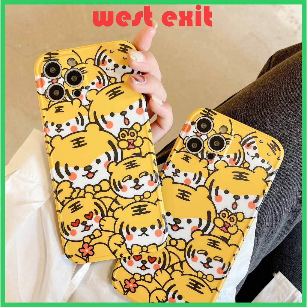 Ốp điện thoại mềm hình hổ dễ thương cho iPhone7/8/se2 iPhone7plus/8plus iPhonex/xs iPhonexsmax 11 iPhone11pro iPhone11promax 12 iPhone12pro iPhone12promax 13promax