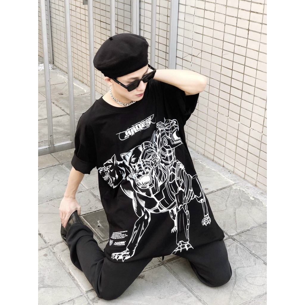 Áo Thun Tay Lỡ Unisex CERBERRUS 100% Cotton - HADES Brand Chính Hãng | BigBuy360 - bigbuy360.vn