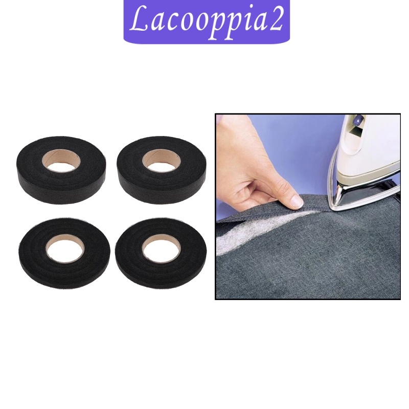 [LACOOPPIA2]Fabric Fusing Tape 200m Curtain Repair Hem Strip Clothes Collar Tape