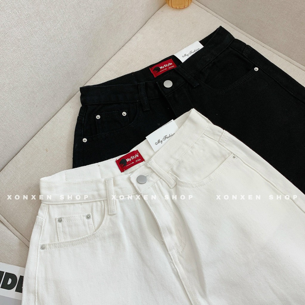 QUẦN SHORT JEAN NỮ TRƠN hàng xuất xịn chuẩn form dễ thương Xonxen Shop size S M mã 5113