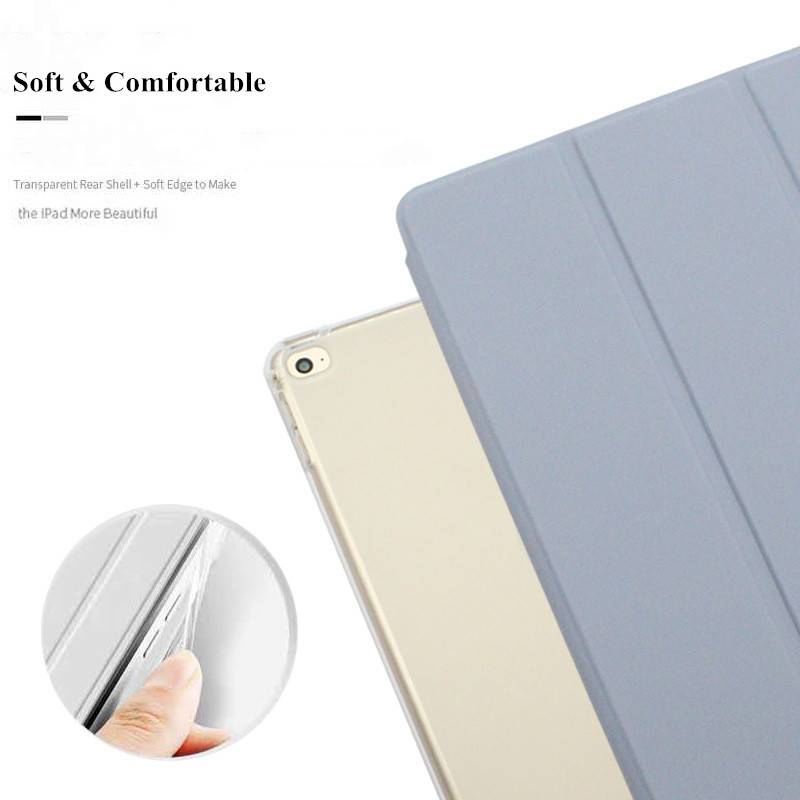 Bao da máy tính bảng có giá đỡ cho Ipad mini6 Air 4"/ 9th 10.2" / 10.5 "/ Air 3 / 4 / 2020 2021 Pro 11"