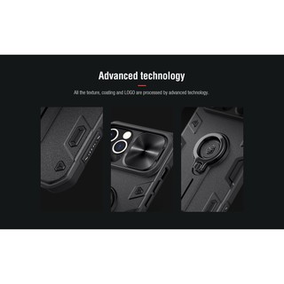 Ốp Lưng Nillkin CamShield Armor Cho iPhone 12 & 12 Pro / iPhone 12 Pro Max.