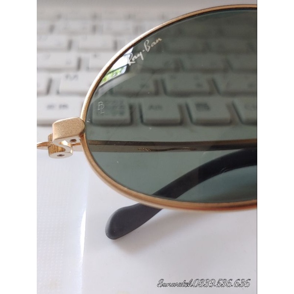 Kính mát vintage thương hiệu RAYBAN chính hãng dành cho biker nam và nữ