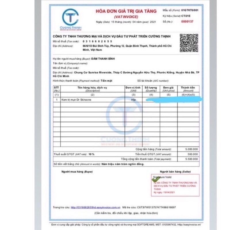 KEM GIẢM MỤN DR.SKINCARE | BigBuy360 - bigbuy360.vn