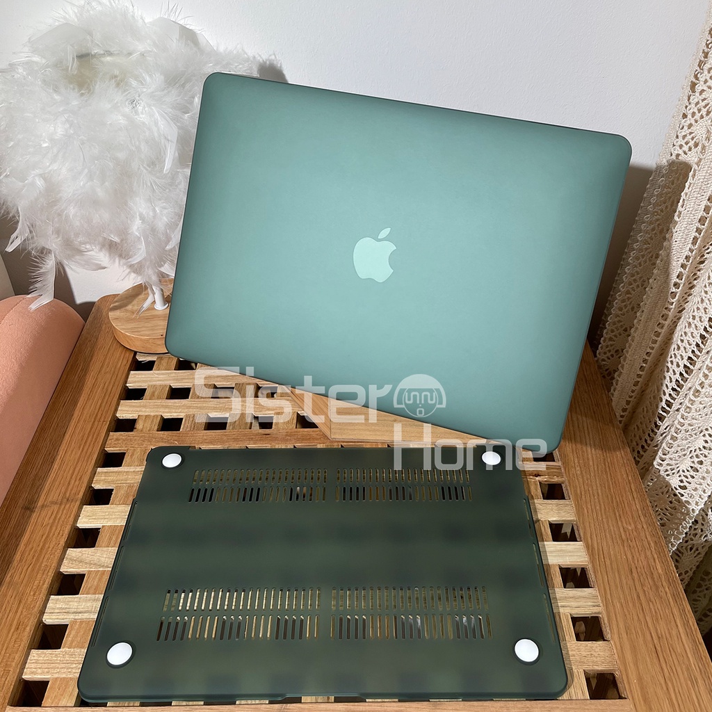 Vỏ bảo vệ bàn phím máy tính Macbook Pro 11 13 15 16-inch màu xanh lá đêm mới