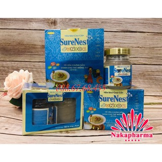Set 5 lọ yến Surenest Junior -Tổ yến chưng sẵn cho bé biếng ăn