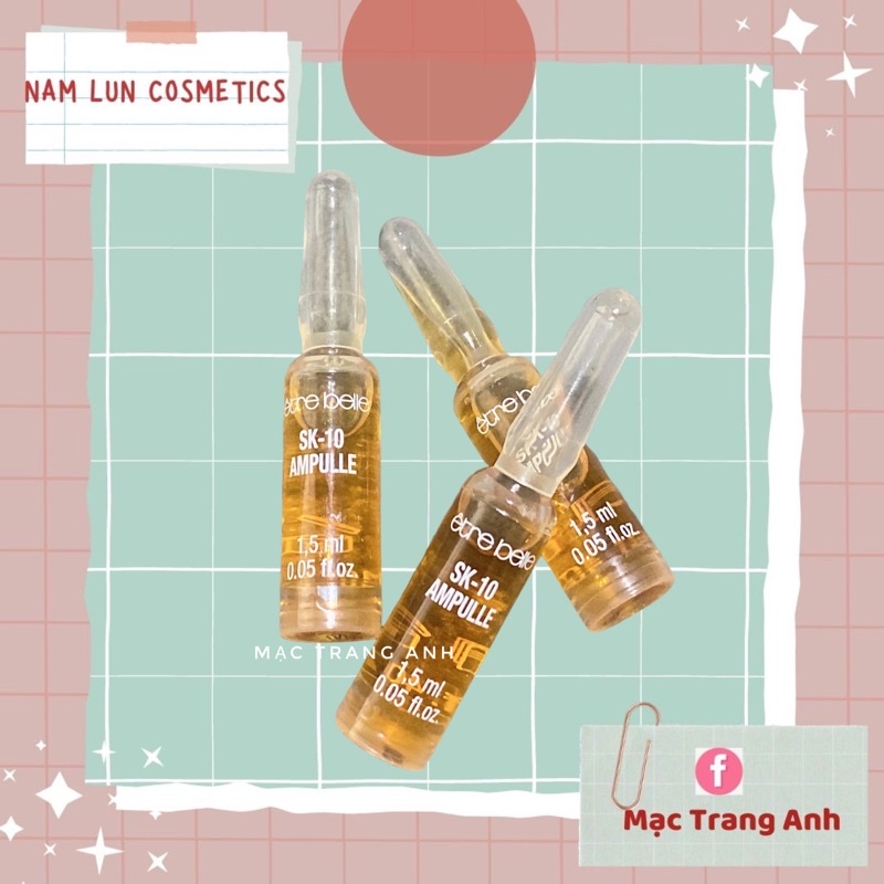Huyết thanh Etre belle Sk10 Ampulle
