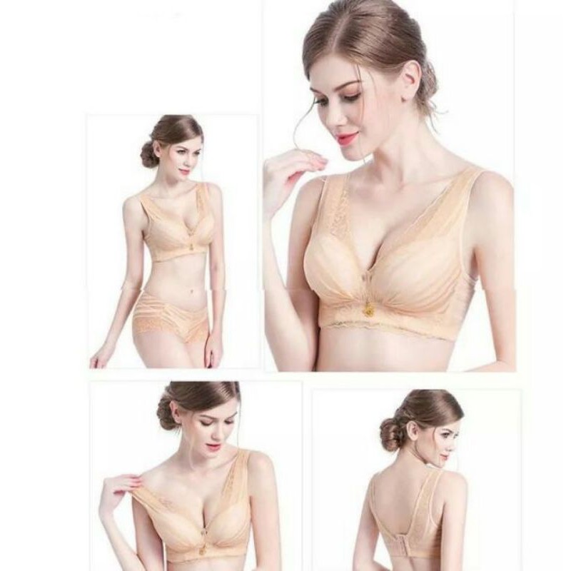 Áo lót ren kẻ big size gen mỡ đệm mỏng cao cấp