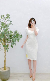 THANH LÝ ĐẦM BODY MÀU TRẮNG