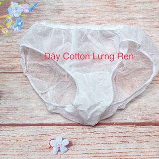 1 Chiếc Quần Lót Giấy sử dụng 1 lần (MSP: Liền - 1lớp đáy, Đáy Cotton - 2lớp đáy, Ren - 2lớp đáy)