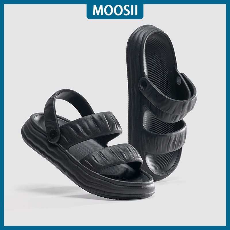 Tikp Giày Sandal Xỏ Ngón EVA Màu Macaron Chống Trượt Thoáng Khí 2022 MS5549cm Size: 35-40