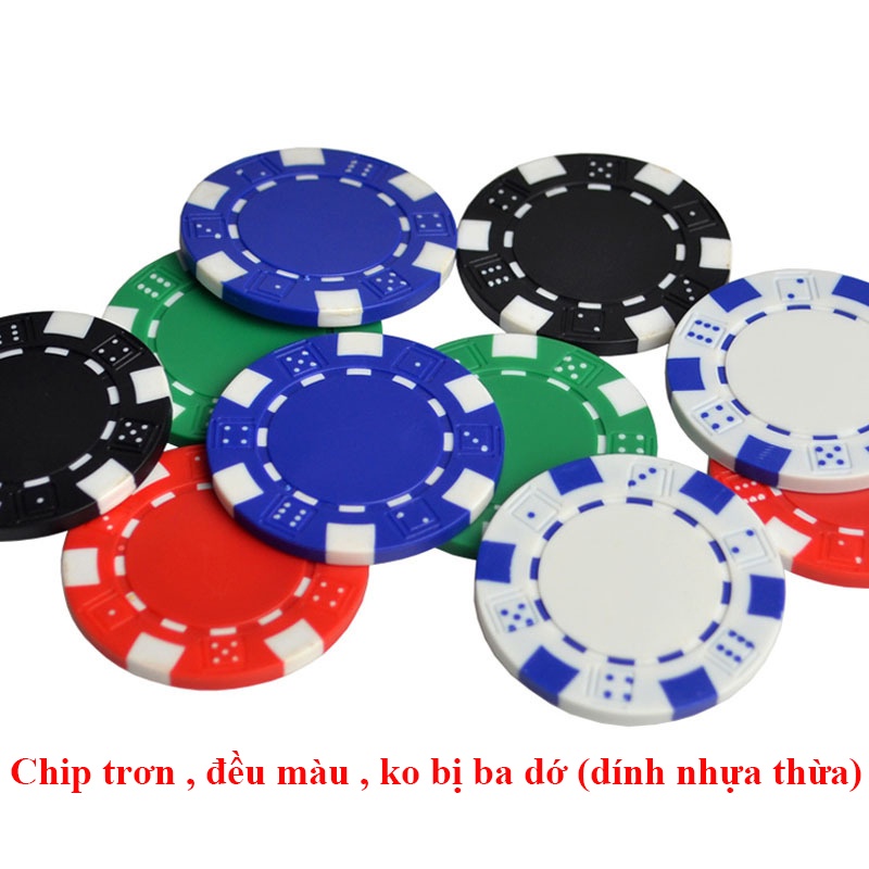 Bộ Phỉnh poker Texas Holdem 200 chip Vali hộp Nhôm BP2