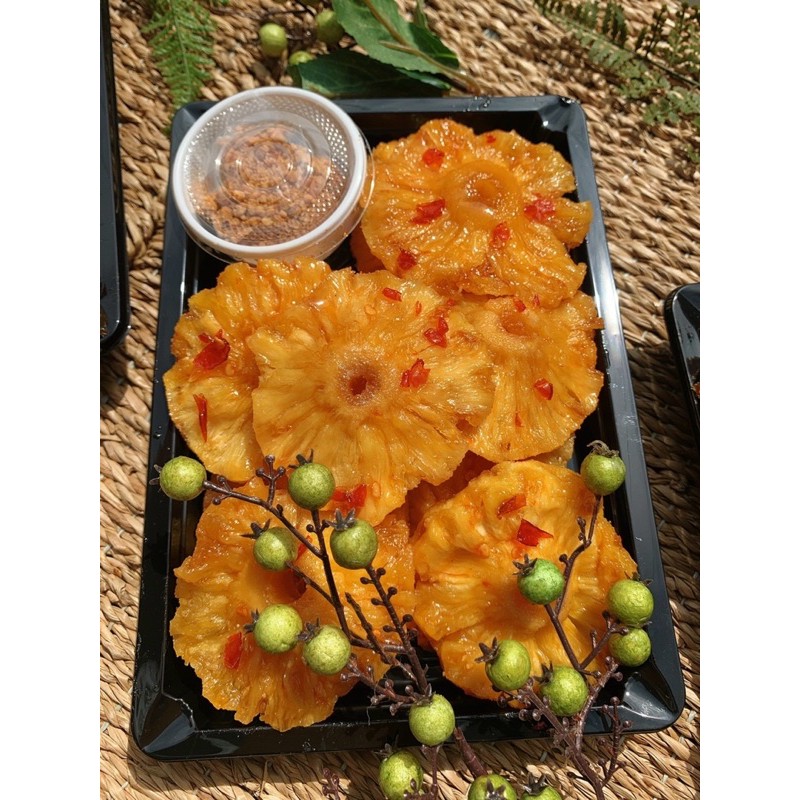 thơm sấy muối ômai 300gam