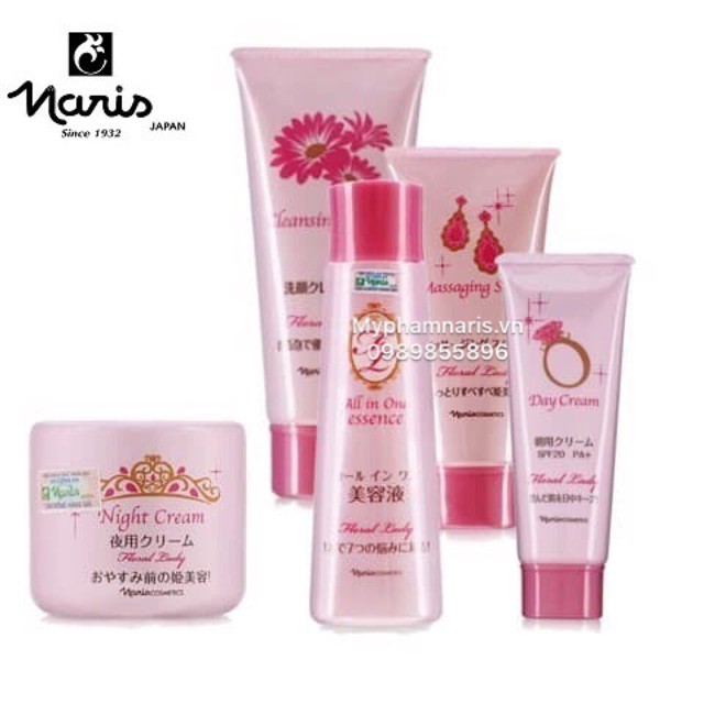 Kem đêm Naris Floral Lady Night Cream