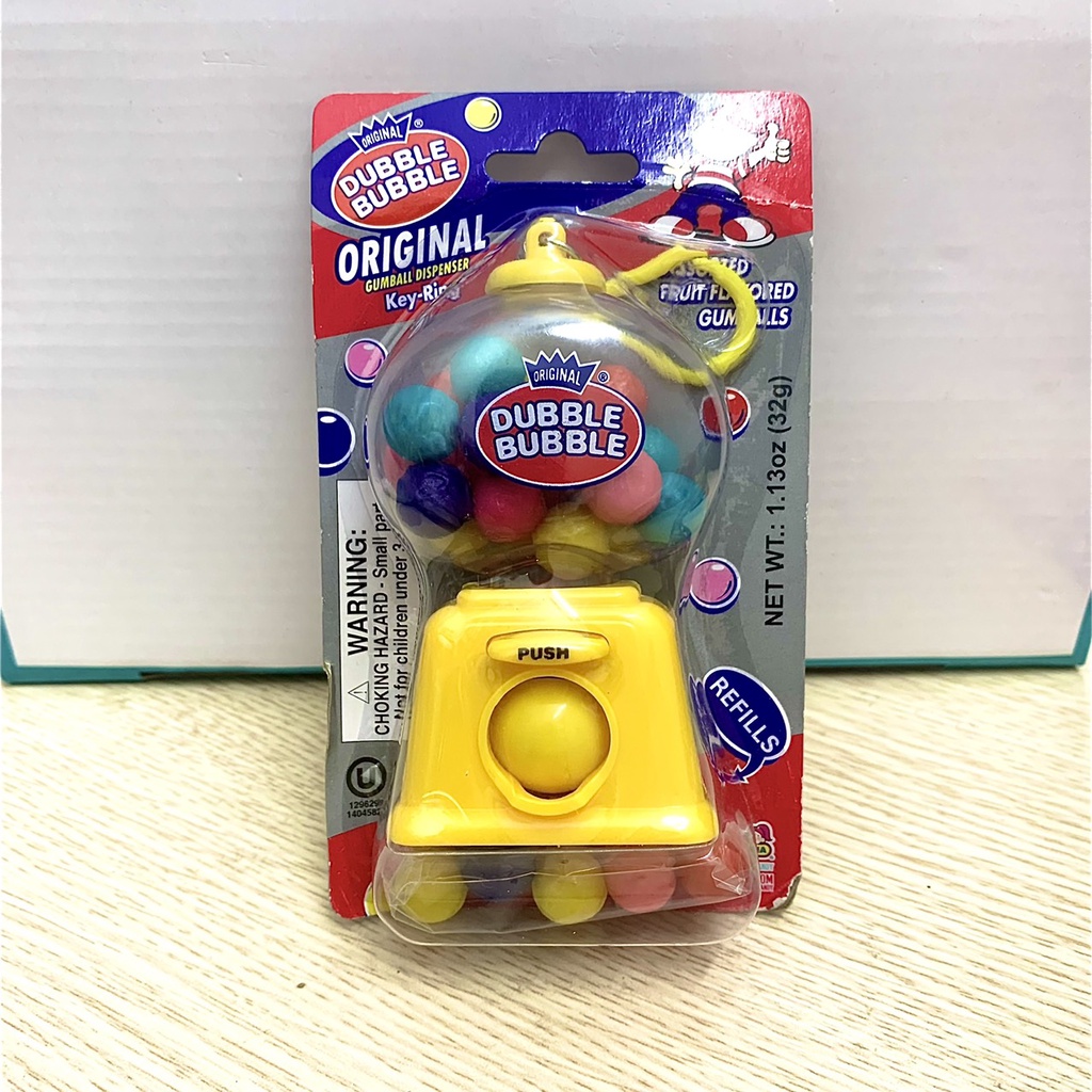 Kẹo đồ chơi trẻ em máy bán kẹo hình móc chìa khoá hãng Kidsmania cho bé từ 3 tuổi