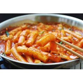 500g tokbokki nhân phô mai kèm 100g sốt tương ớt