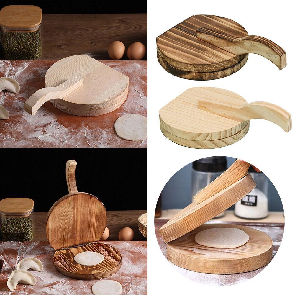 YNATURAL Dụng Cụ Ép Bột Làm Bánh Hình Tròn DIY