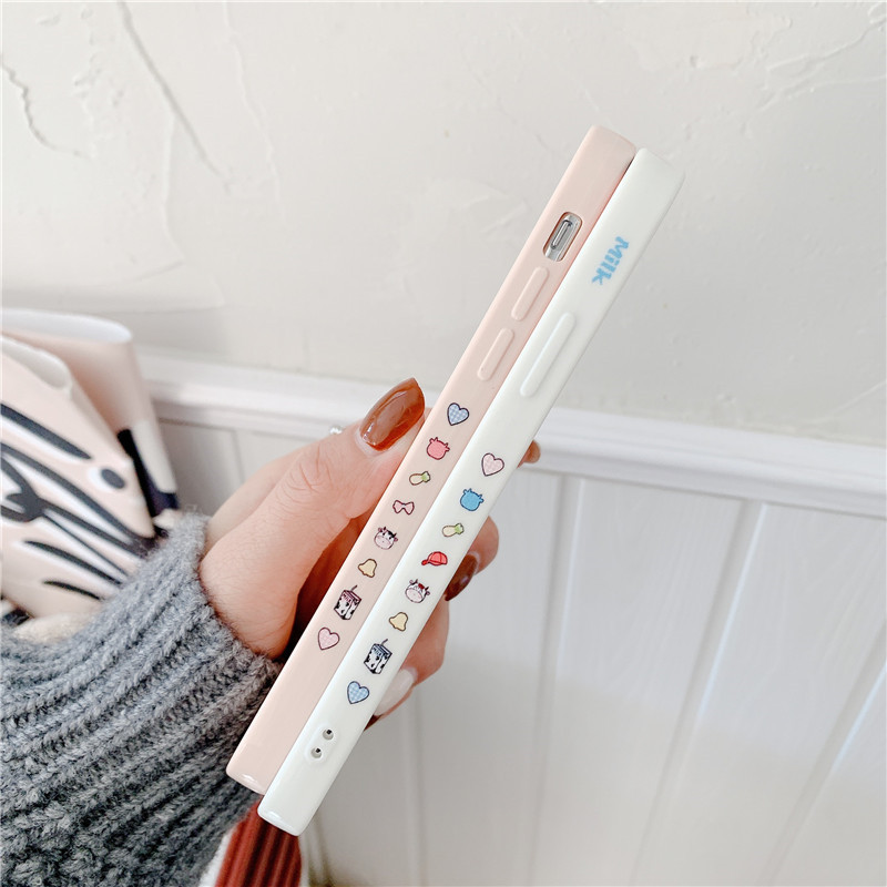 Ốp Lưng Nhám In Hình Chú Bò Đáng Yêu Cho Iphone 12 Pro Max 12mini 8plus 7plus Se 2020 Iphone 11 Pro Max Xsmax Xr Xs | BigBuy360 - bigbuy360.vn
