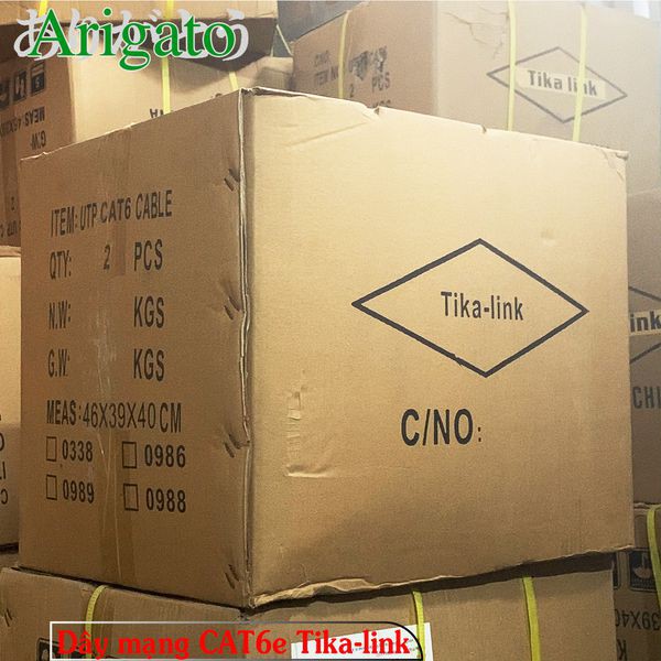 Dây cáp mạng cat 6 TiKa-Link 0986 full 305m LÕI ĐỒNG NGUYÊN CHẤT - Hàng chính hãng.CTDN | BigBuy360 - bigbuy360.vn