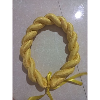 mấn xoắn vải gấm màu đỏ_ màu vàng đồng_ màu vàng nhạt