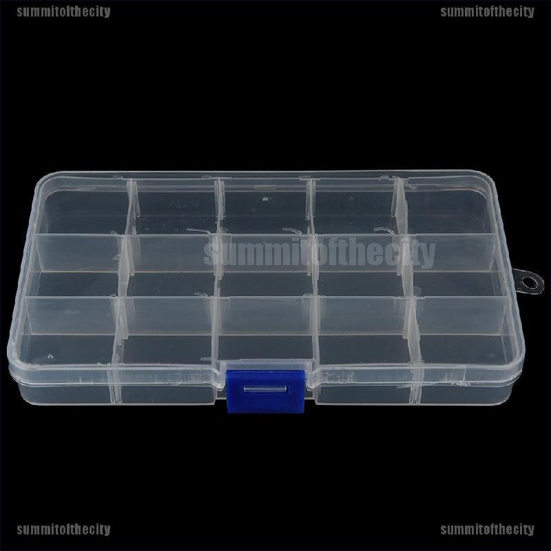 Hộp Đựng Mồi Câu Cá 15 Ngăn Tiện Lợi Ốp