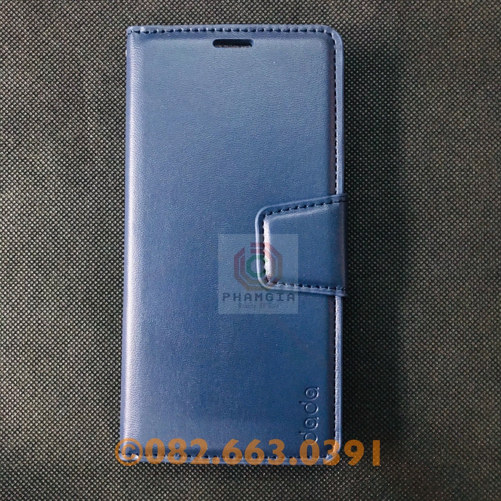 Bao da Xiaomi Redmi Note 10 (2021) có nắp gập và chống xem video tiện lợi