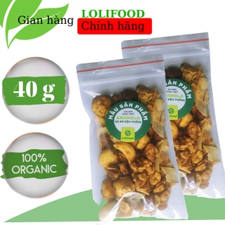 Hạt ngũ cốc ăn kiêng Granola - ngũ cốc dinh dưỡng giảm cân LOLIFOOD - Granola vị đậu phộng 10G