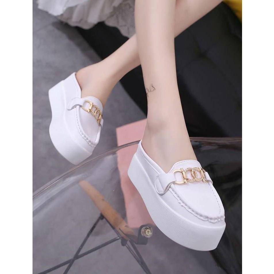 Giày Slip On Bánh Mì Phong Cách Hàn