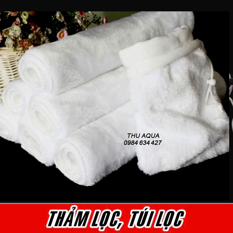 TÚI LỌC KT 20x35cm, THẢM LỌC MAGIC Kt 80x12cm