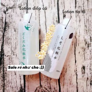 combo lion diếp cá tía tô 500ml