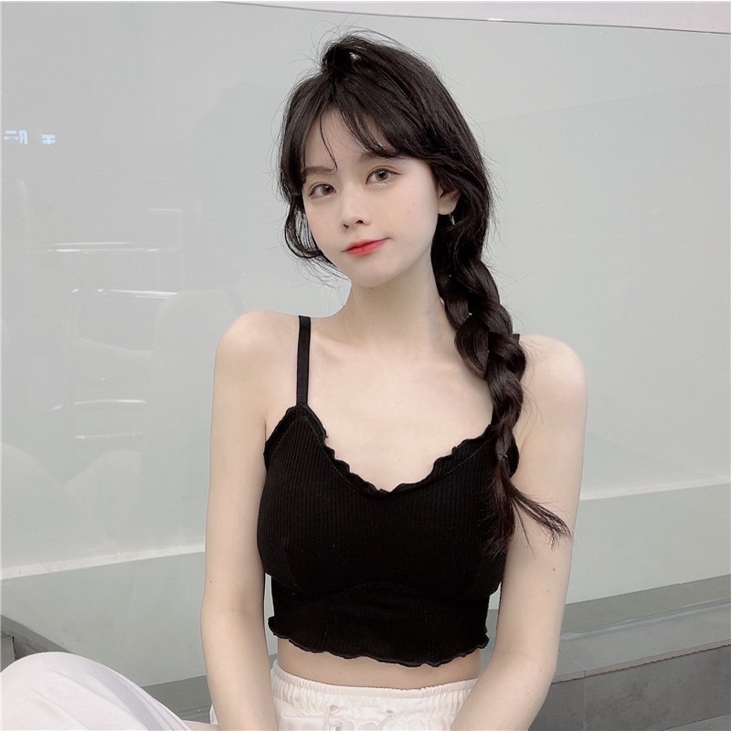 Áo Bra Bèo Cotton Điệu Đà Có Dây Điều Chỉnh 262