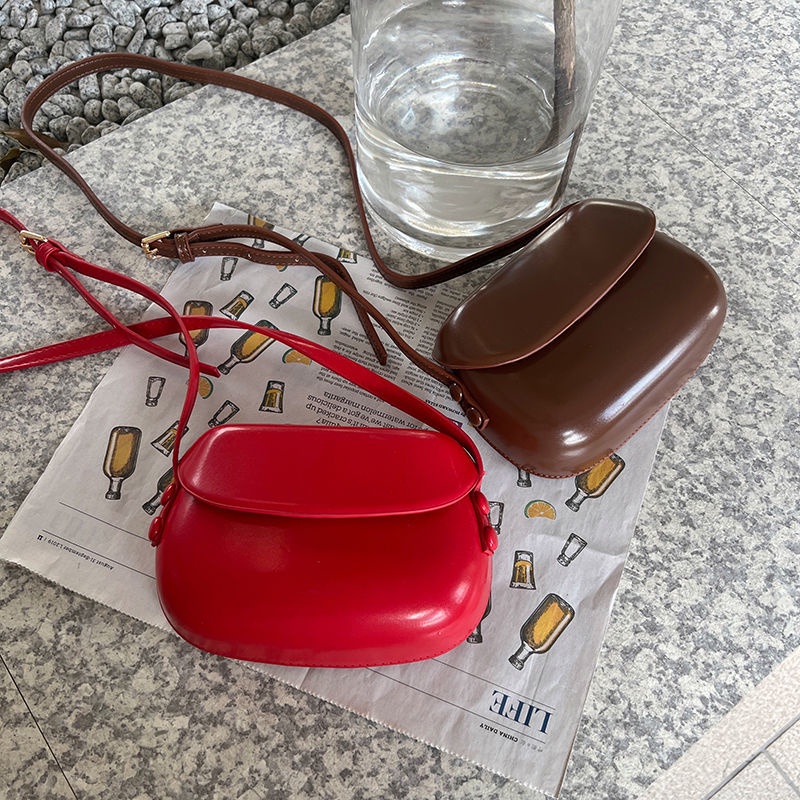 Túi Đeo Chéo Phong Cách Retro Hàn Quốc Đơn Giản Vỏ Sò